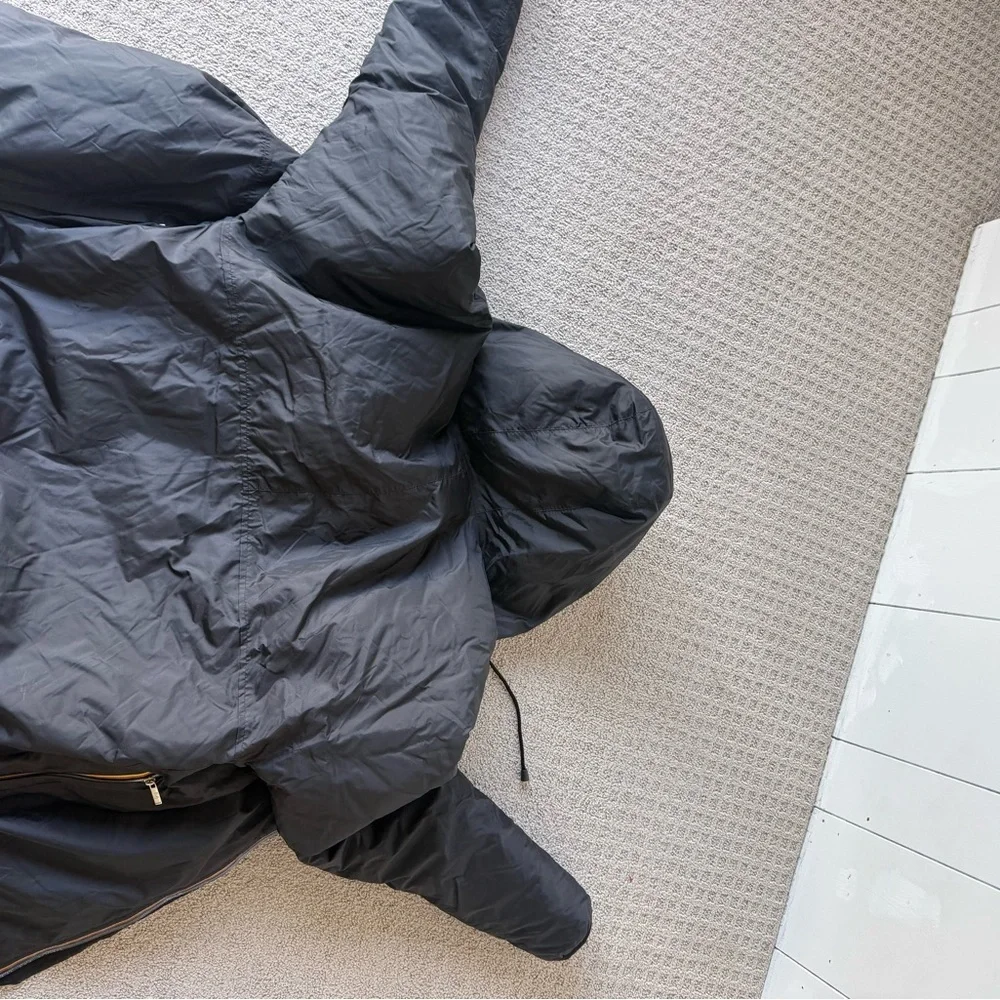 Kway Black Puffer Jacket